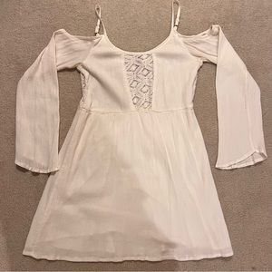 Cold-shoulder sundress